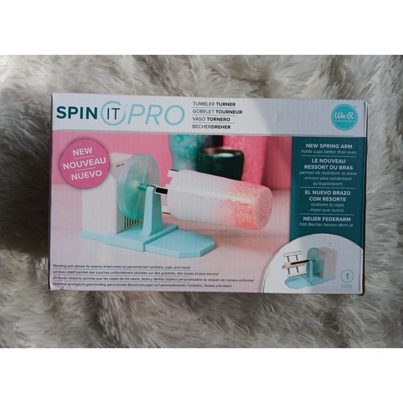 Other - We R‎ Memory Keepers Spin It PRO Tumbler Turner - Rotary Drying Tool 661054